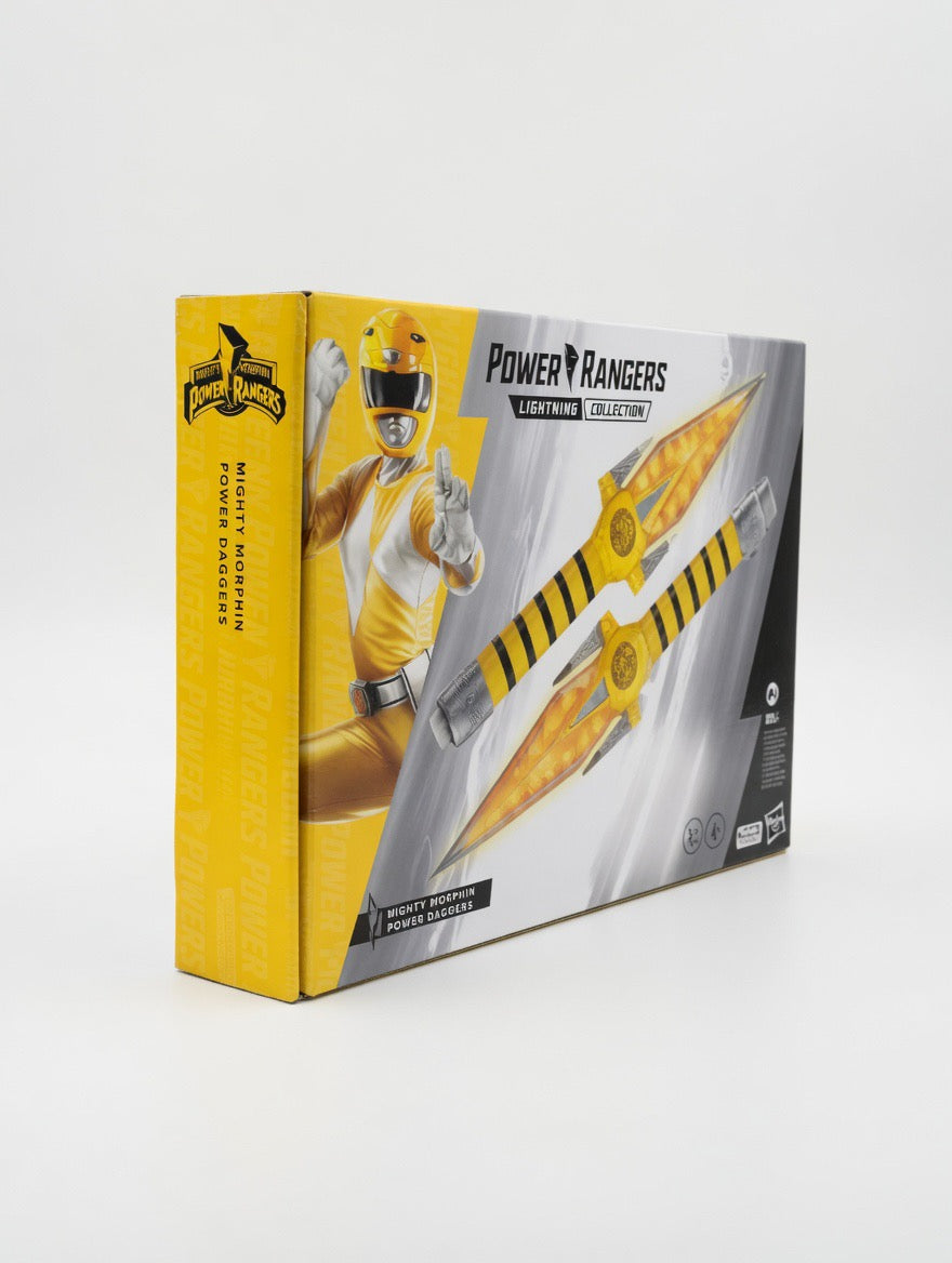 Power Rangers Lightning Collection Power Daggers – Mighty Morphin Yellow Ranger