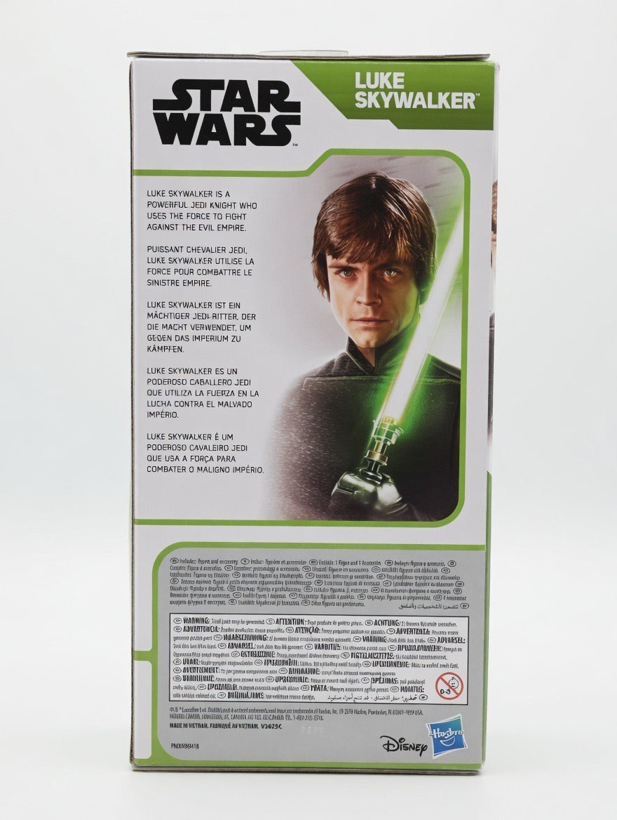 Star Wars Luke Skywalker Action Figure – 12-Inch Hasbro Figure with Lightsaber | Ages 4+