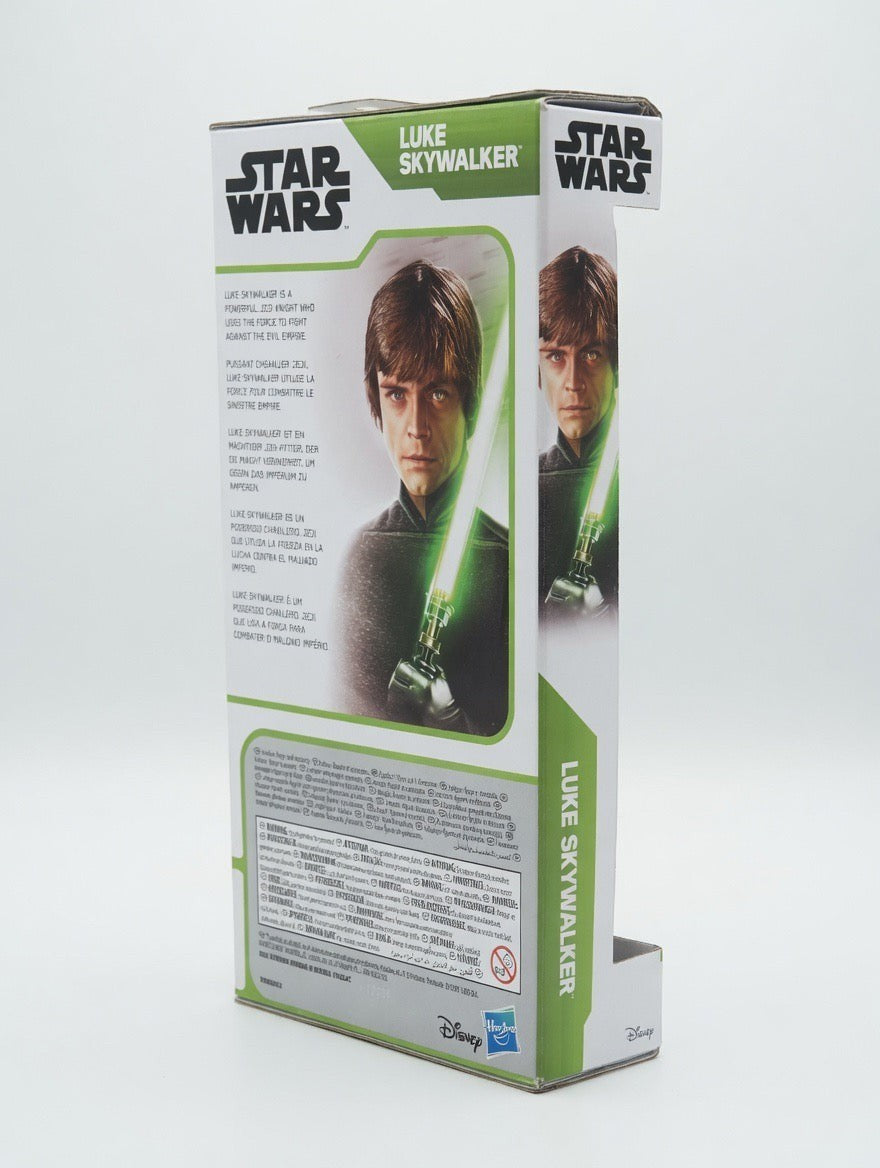 Star Wars Luke Skywalker Action Figure – 12-Inch Hasbro Figure with Lightsaber | Ages 4+