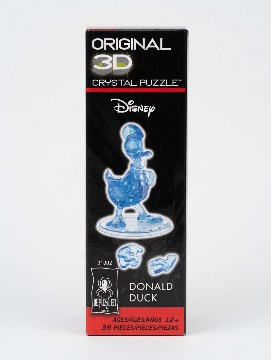 Disney Donald Duck 3D Crystal Puzzle – 39 Piece Collectible Figure