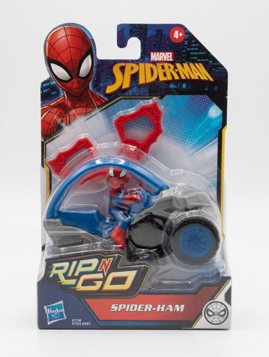 Marvel Spider-Man Rip N Go Vehicle – Pull Back Racer | Ages 4+