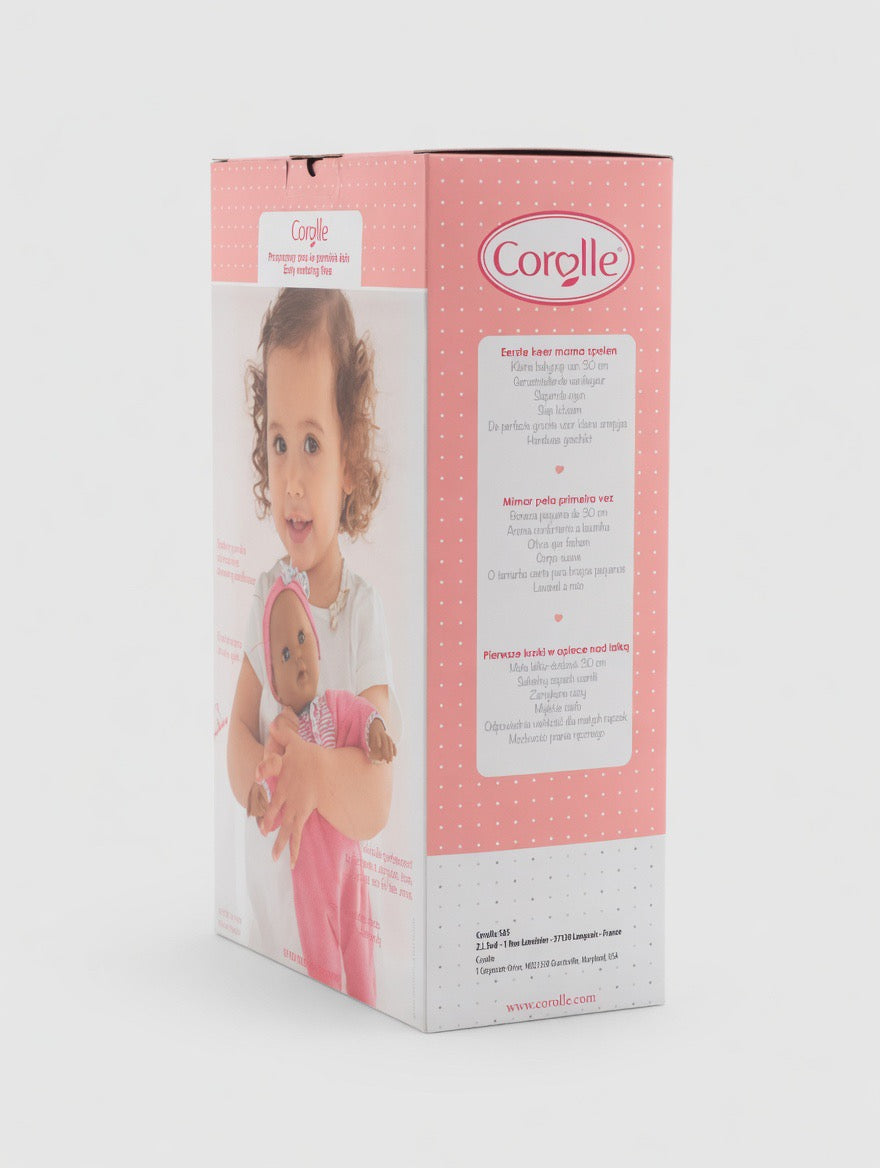 Corolle Bébé Calin Maria Baby Doll – 12" Soft Body | Sleeping Eyes | Vanilla Scent | Ages 18M+