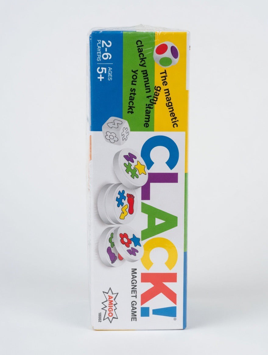 Clack! Magnet Game – Fast-Paced Family Matching Game | 2-6 Players Ages 5+