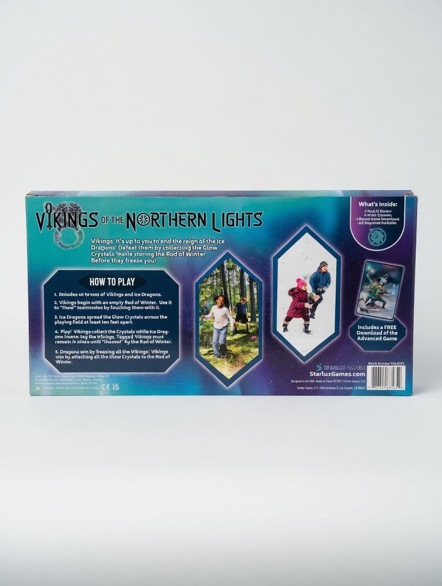 Vikings of the Northern Lights – Glow Crystal Freeze Tag Outdoor Game | All Seasons | Ages 4-18