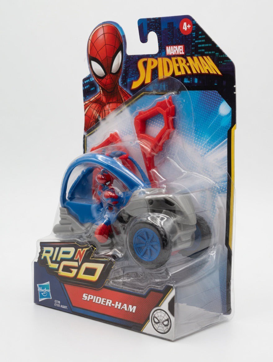 Marvel Spider-Man Rip N Go Vehicle – Pull Back Racer | Ages 4+