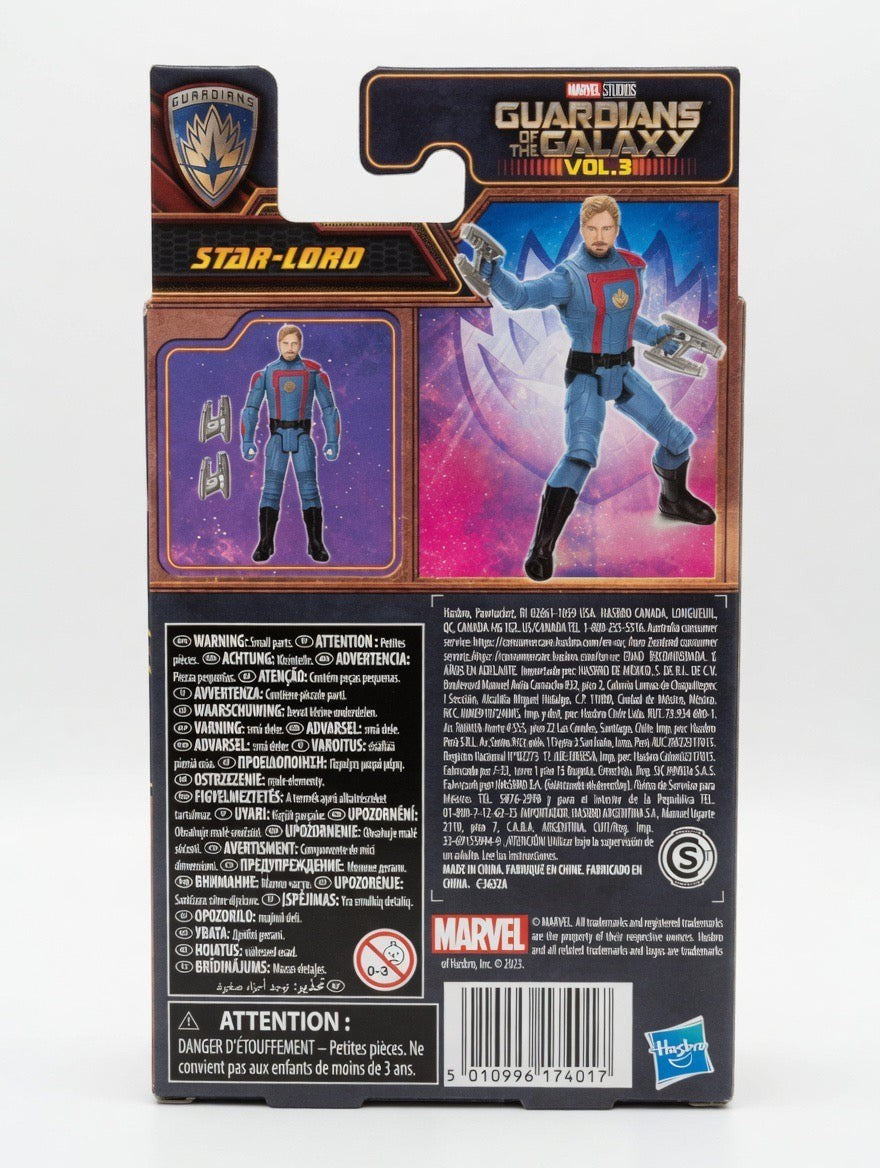 Marvel Star-Lord Action Figure – Guardians of the Galaxy Vol. 3 Epic Hero Series 4-Inch