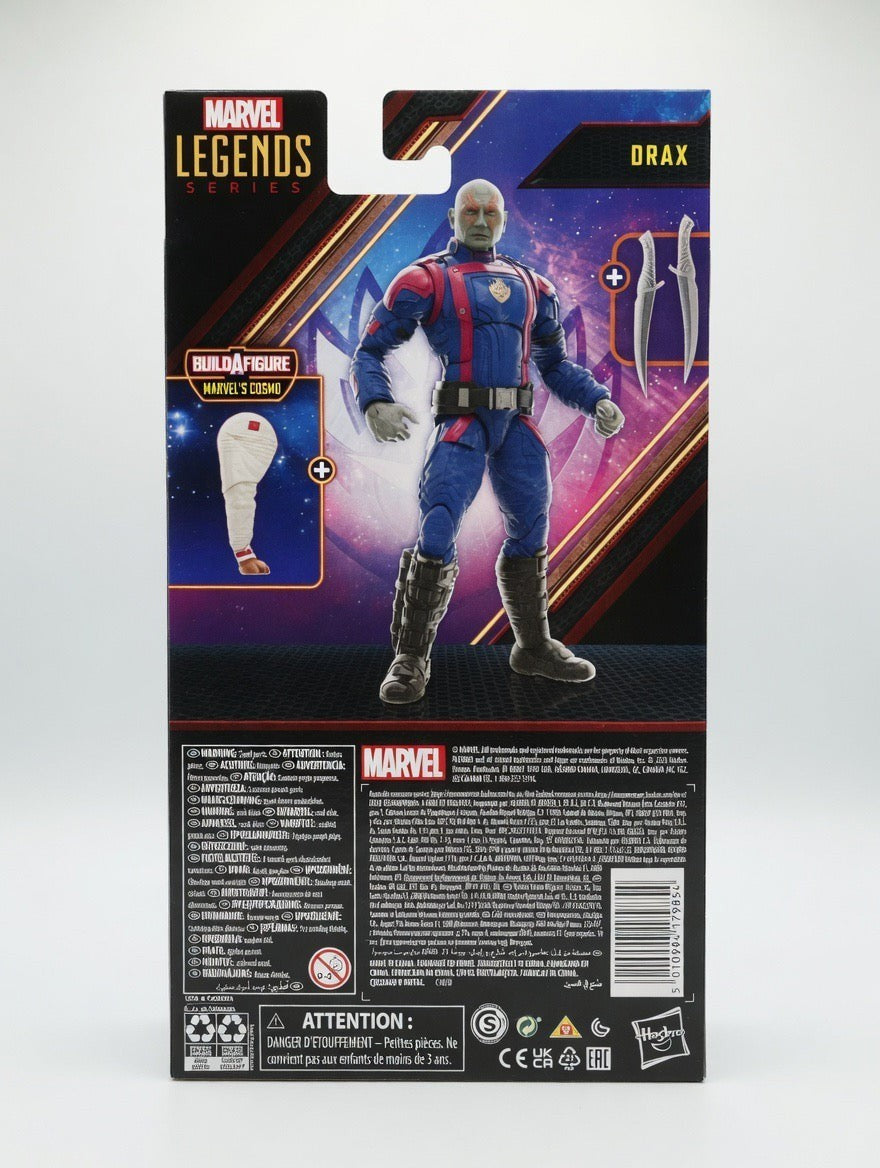 Marvel Legends Drax Action Figure – Guardians of the Galaxy Vol. 3 | Build-A-Figure