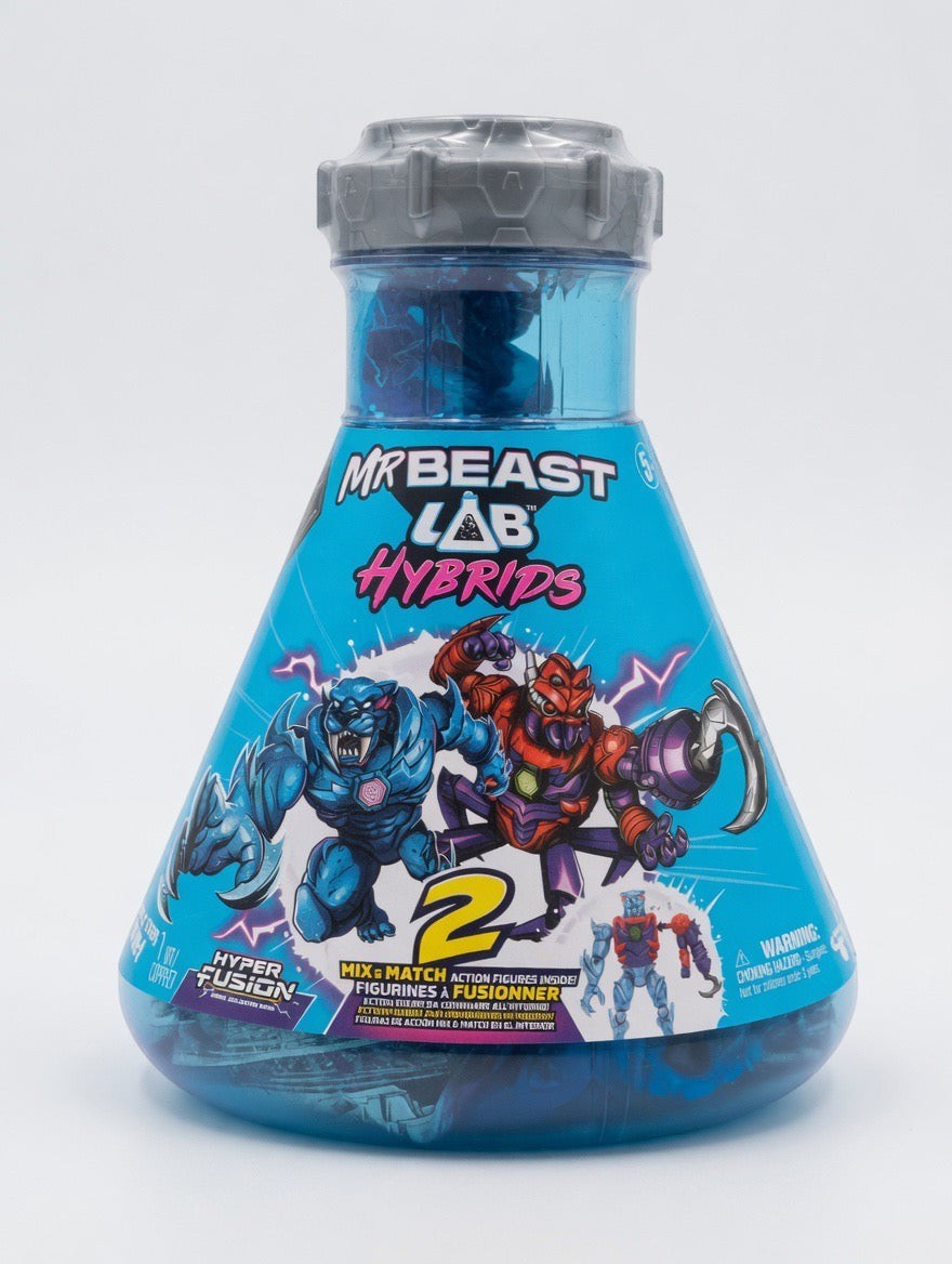 MrBeast Lab Hybrids – Mix & Match Fusion Action Figures | 2 Figures + 30+ to Collect | Ages 5+