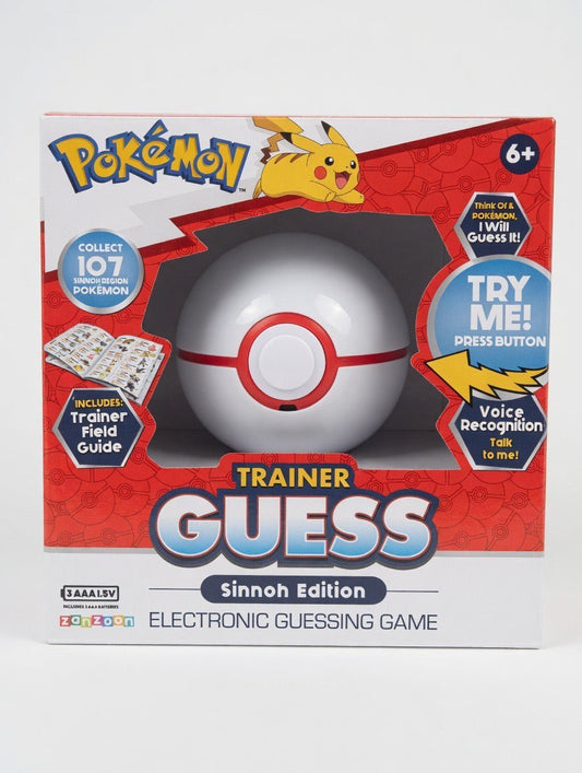 Pokémon Trainer Guess Sinnoh Edition – Interactive Electronic Poké Ball Game
