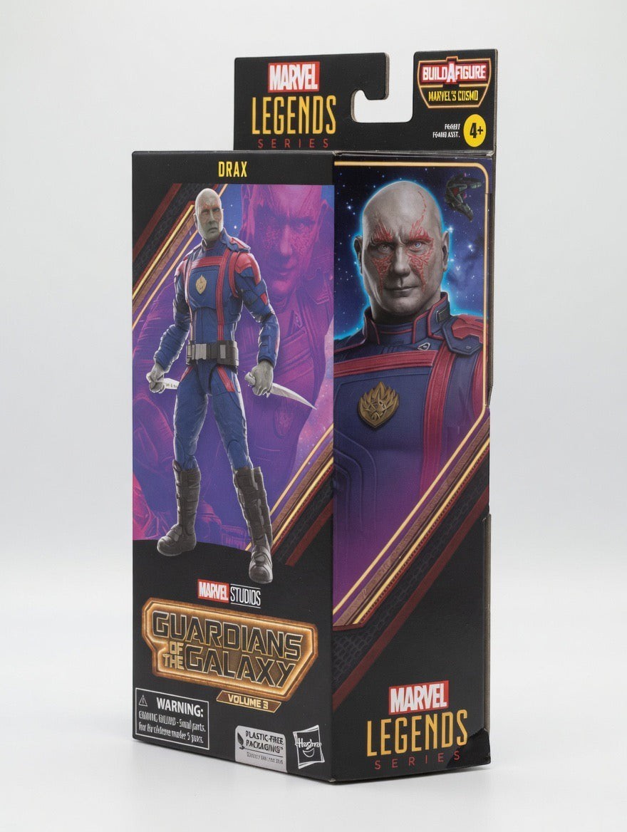 Marvel Legends Drax Action Figure – Guardians of the Galaxy Vol. 3 | Build-A-Figure
