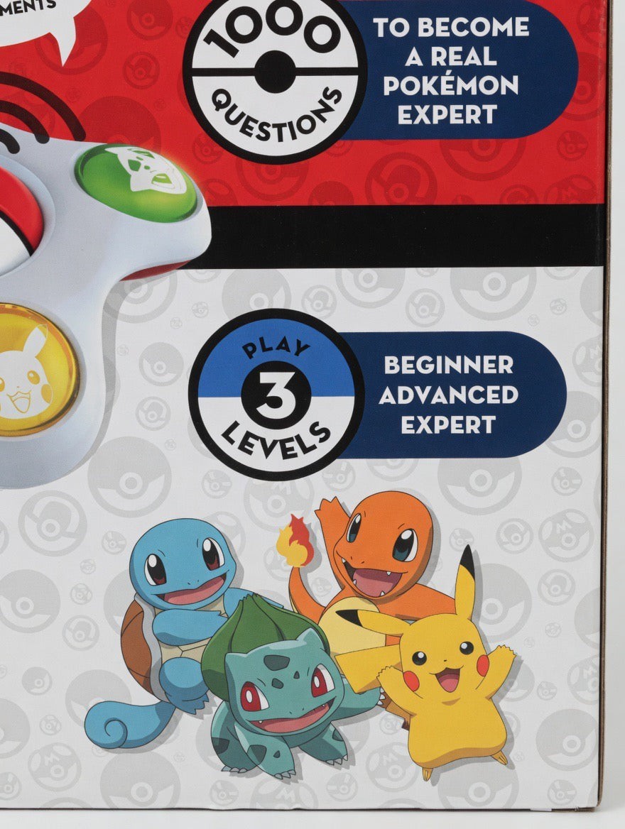 Pokémon Trainer Trivia Game – Interactive Electronic Quiz Game for Kids & Families