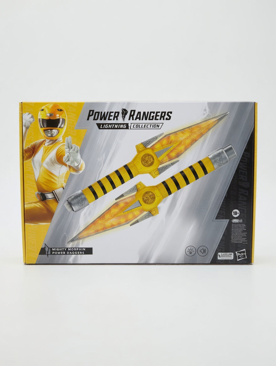 Power Rangers Lightning Collection Power Daggers – Mighty Morphin Yellow Ranger