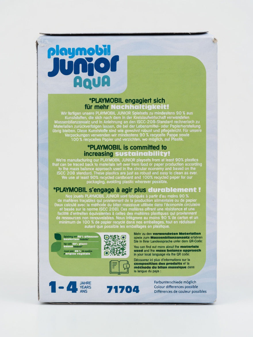PLAYMOBIL Junior Aqua Tigger Water Play Set – Disney Winnie the Pooh Bath Toy