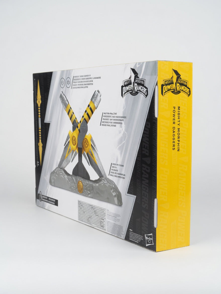 Power Rangers Lightning Collection Power Daggers – Mighty Morphin Yellow Ranger