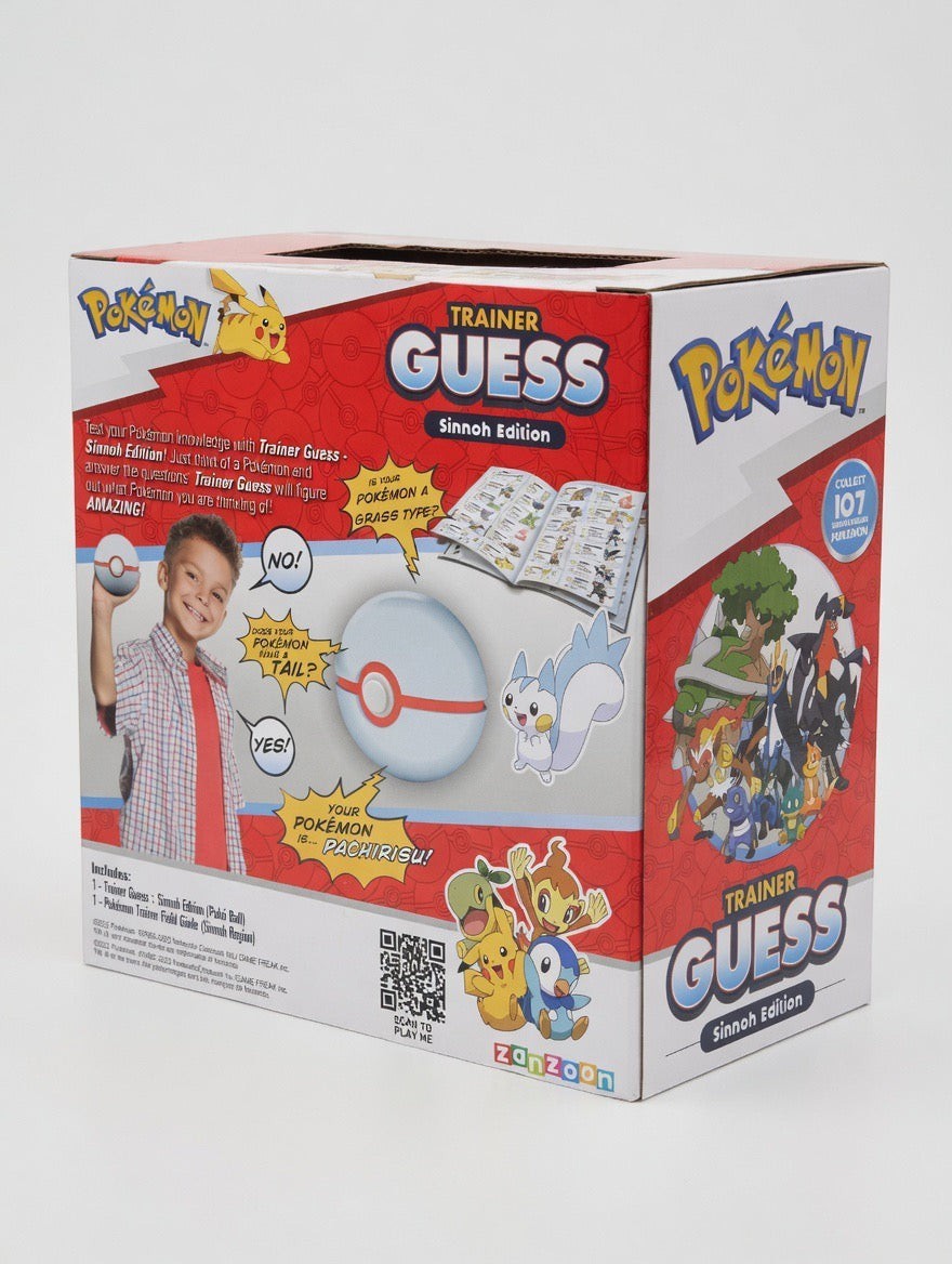 Pokémon Trainer Guess Sinnoh Edition – Interactive Electronic Poké Ball Game