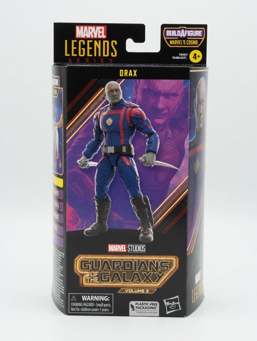 Marvel Legends Drax Action Figure – Guardians of the Galaxy Vol. 3 | Build-A-Figure