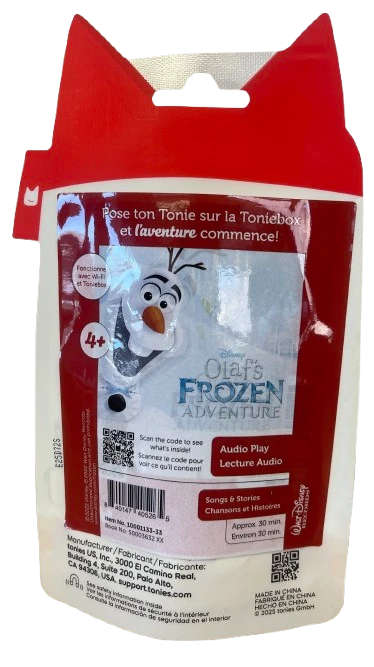 Olaf Frozen Adventure Tonie – Disney Tonies Figure for Toniebox | Audio Stories & Songs | Ages 4+