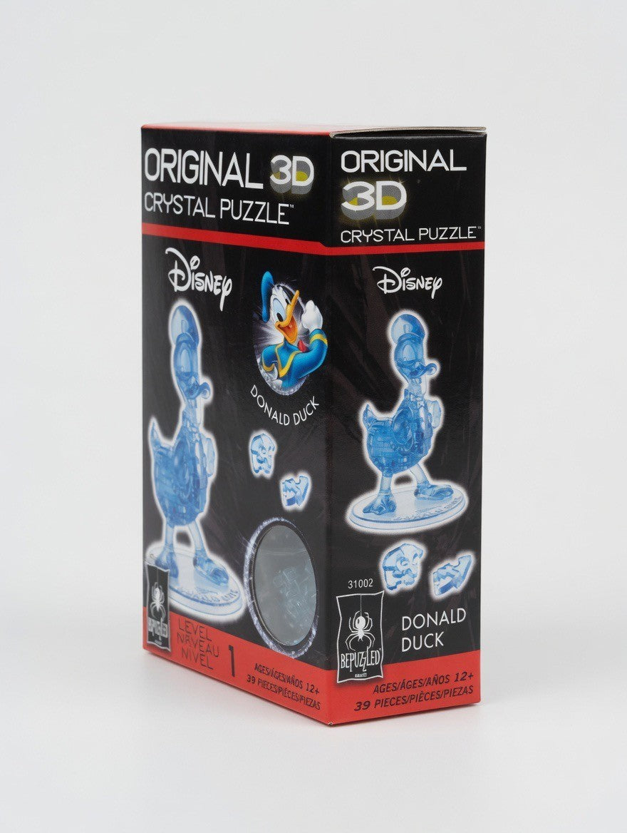 Disney Donald Duck 3D Crystal Puzzle – 39 Piece Collectible Figure
