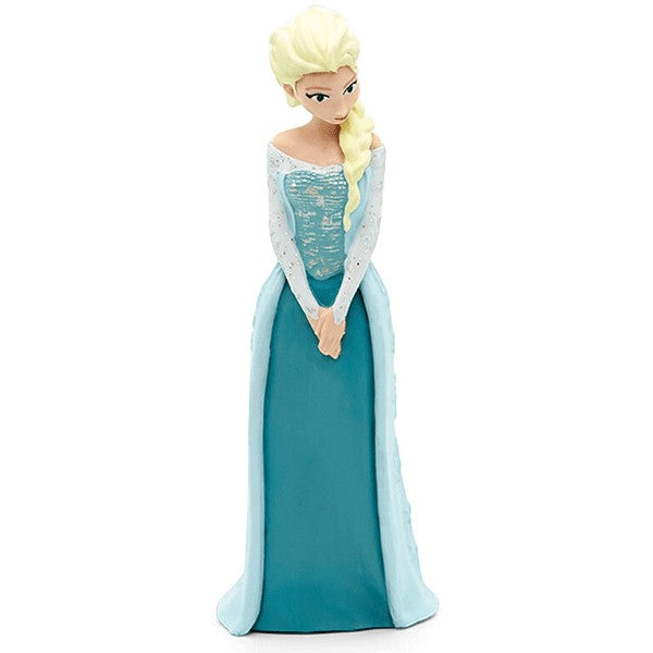 ImagineHaul Disney Frozen Elsa figurine, blonde hair, blue dress with glitter details, for Toniebox audio player.