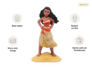 ImagineHaul Disney Moana Tonie figure for Toniebox starter set, featuring songs and stories from the film.
